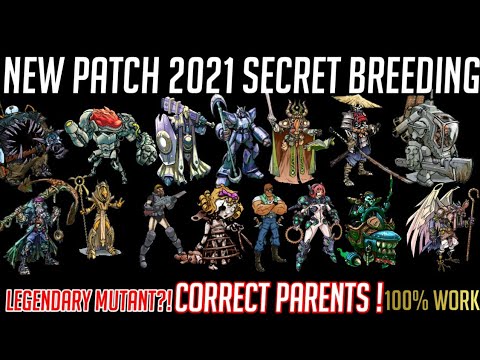 NEW CORRECT BREEDING 2021 SECRET LEGENDARY MUTANT - 100% WORK - MUTANT GENETIC GLADIATOR