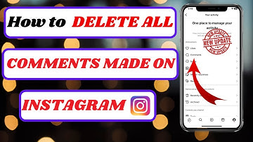 how to delete all the comments you made on instagram at once|delete all comments on instagram|2024