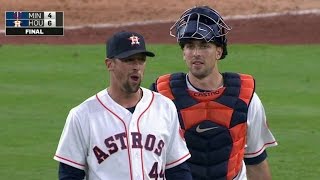 MIN@HOU: Gregerson shuts the door to earn the save