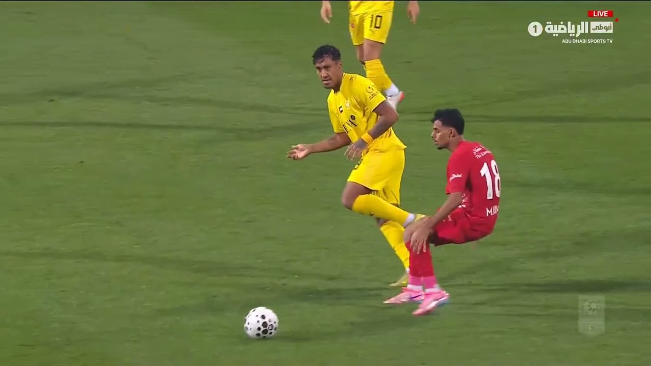 هدف خورافي من لاعب الوصل سيرجينيو