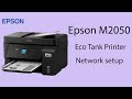 how to install Epson m2050 network printer