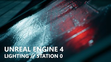 Lighting Study // SciFi Environment // Unreal Engine 4.25