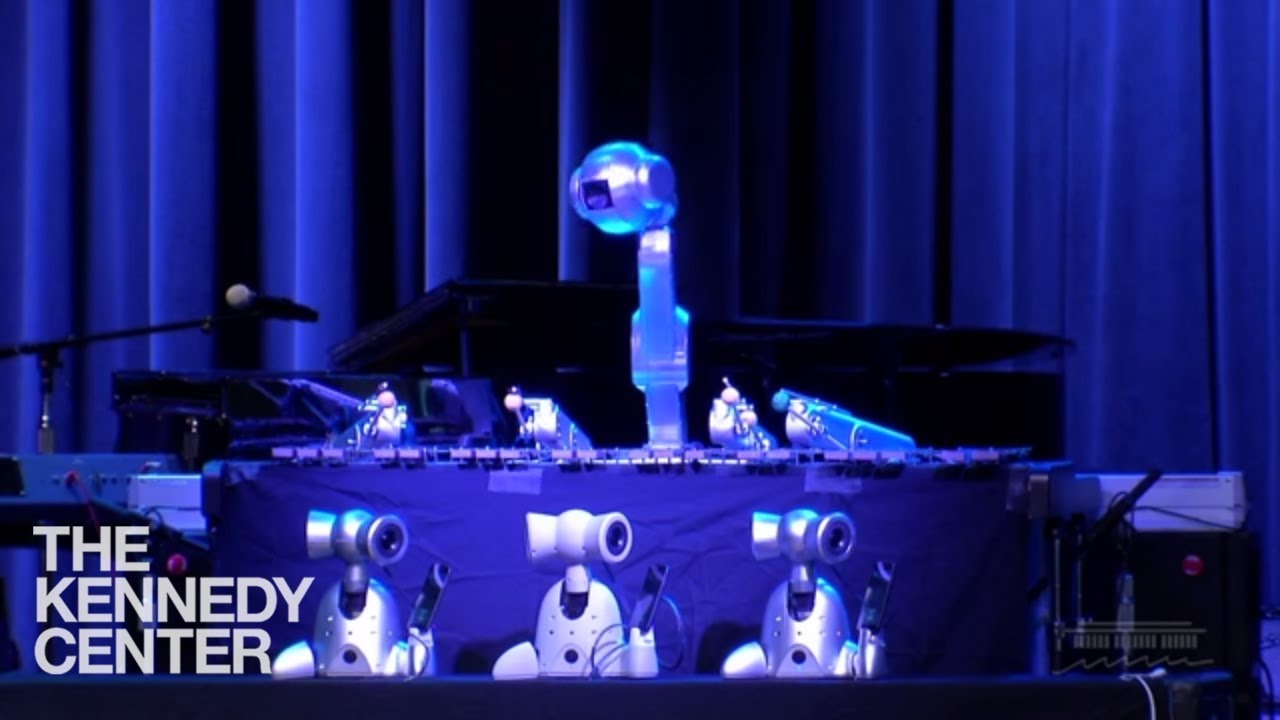 ukendt Også marmelade Robot Music - featuring Shimon, the robotic marimba player - YouTube