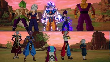 Team Goku VS Team Zeno (CPU VS CPU) - Dragon Ball Sparking! Zero Mods
