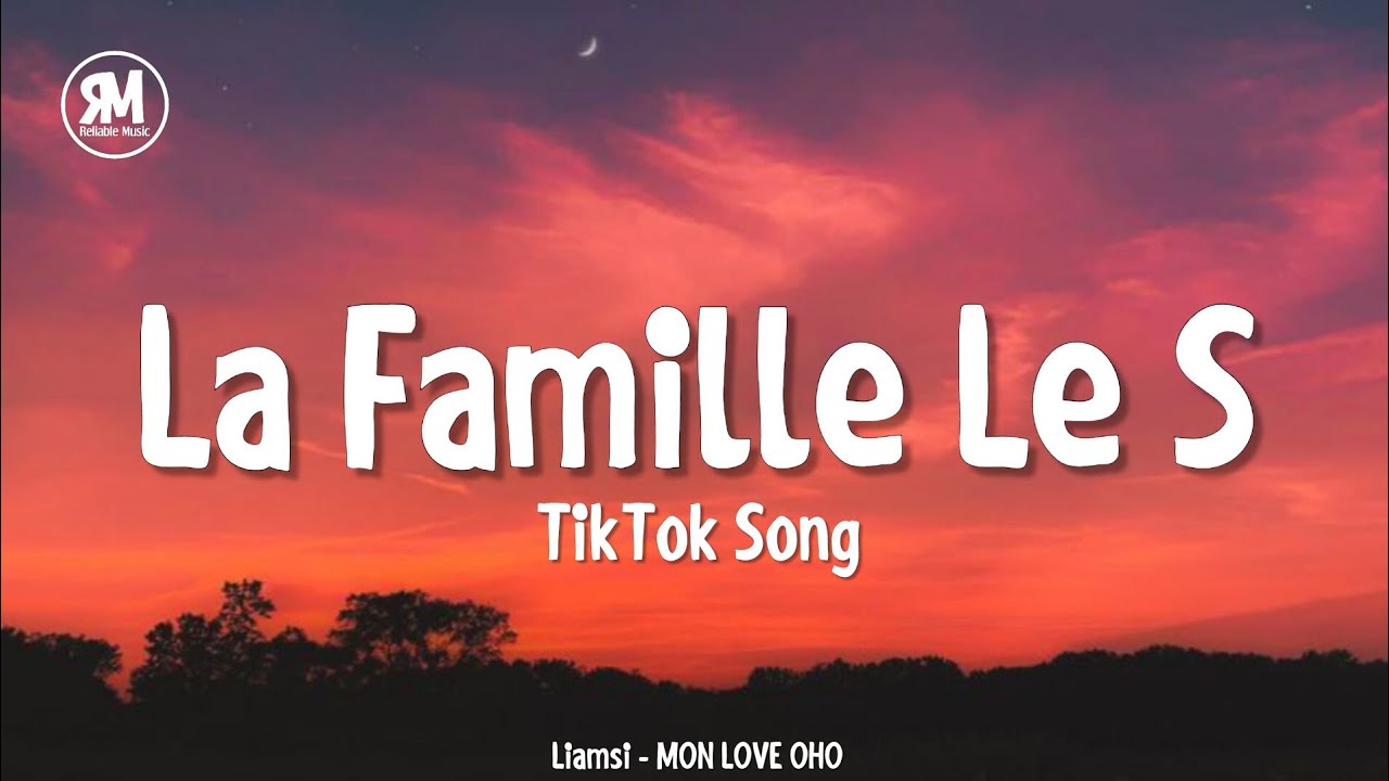 La famille le s tiktok song  Liamsi   MON LOVE OHO