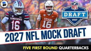 2027 NFL Mock Draft: 5 1st Round QBs In Latest CBS Sports Round 1 Projections