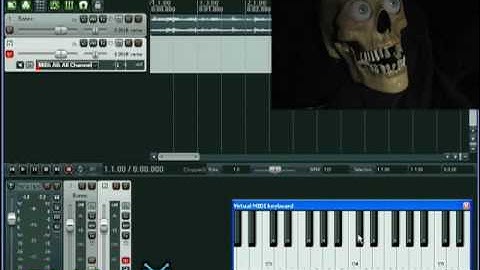 How to animate a talking skull