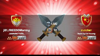 Royal Revolt 2 (WAR) : j81 vs cutcher screenshot 4