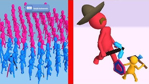 Join Clash 3D | New Avatar ALL LEVELS unlocked upgrade Max LVL world record gameplay #23