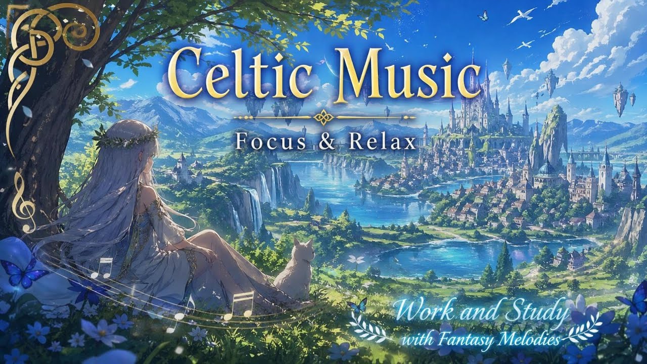 Celtic Fantasy World 🌙 Relaxing Music for Study, Sleep & Focus - YouTube