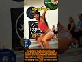 85kg 스내치를 성공시키는 여성 #sports