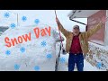 Snow Day  :  Snowy day in Wyoming