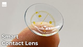The World's First Soft Smart Contact Lens! #shorts screenshot 2