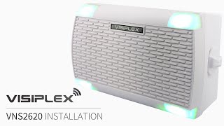 VNS2620 Wireless PA Speaker Installation