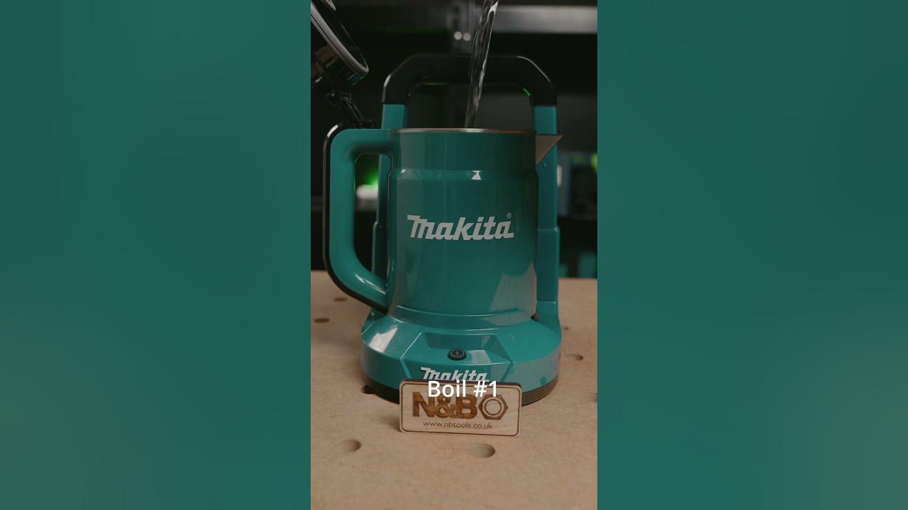 New Makita 18V X2 Cordless Kettle for Instant Noodles & More