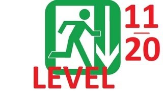 100 EXITS All Levels 11-20 SOLUTION walkthrough how to solve level