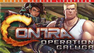 Contra: Operation Galuga with Matt (full game)
Originally streamed on March 21st, 2024
00:00:00 Intro
First Attempt
00:04:07 Game Opening
00:07:32 Stage 1: Jungle
00:14:01 Stage 2: Base
00:29:17 Stage 3: Village
00:52:56 Stage 4: Lab
Second Attempt
01:25:09 Stage 1: Jungle
01:30:29 Stage 2: Base
01:40:55 Stage 3: Village
01:49:19 Stage 4: Lab
01:58:33 Stage 5: Ice Train
02:12:36 Stage 6: Ruins
02:37:12 Stage 7: Alien Hive
02:47:17 Stage 8: Escape Ship
Be sure to check out our main channel:
https://www.youtube.com/hiddenmachinegaming
Patreon: https://www.patreon.com/hiddenmachinegaming
Discord: https://discord.gg/PMRSCpk9bX
Twitter: https://twitter.com/machinehidden
Podcast: https://anchor.fm/hiddenmachine/ Contra: Operation Galuga with Matt (full game)