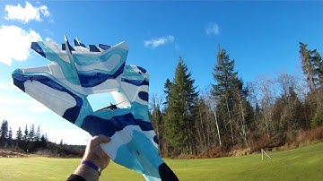 Modified RC Powers T50 V5 flight video and discussion 22 Jan 2018