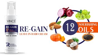 Regain Leave-In Hair Cream for Hair Care | Vince care screenshot 1