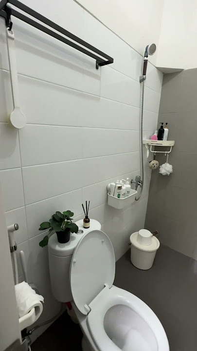 Inspirasi kamar mandi simple minimalis #inspirasirumah #bathroom