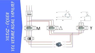 Yıldız  Üçgen Yol Verme Yöntemi #yıldızüçgen #motor #elektrik  www.elektricotomasyon.com.tr