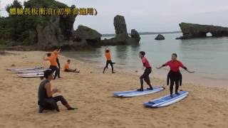 沖繩 初學者適用 體驗長板衝浪行程
