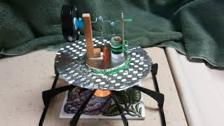 Little Simple Stirling Engine