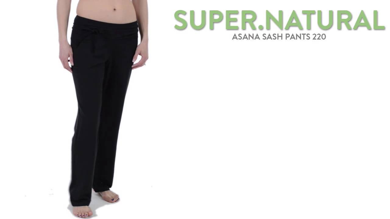 super.natural Asana Sash Pants 220 (For Women)