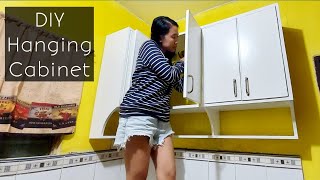 Diy Hanging Kitchen Cabinet Paano Gumawa Ng Hanging Cabinet L-Shape