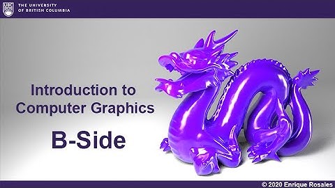 01 Introduction to Computer Graphics B side