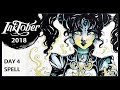 INKTOBER 2018 ♦ Day 4 SPELL ♦ Speed paint INK DRAWING by Sakuems