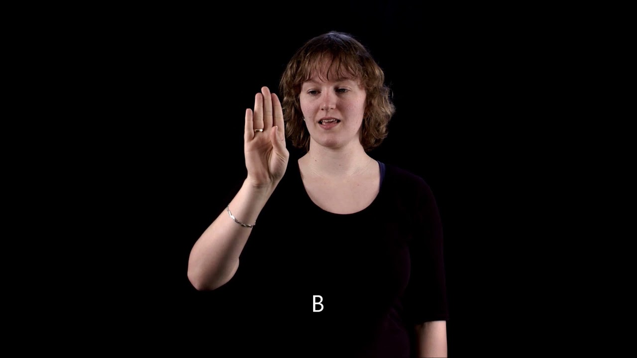 Handalfabet Halve snelheid