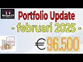 Portfolio Update februari 2025 - € 96.500
