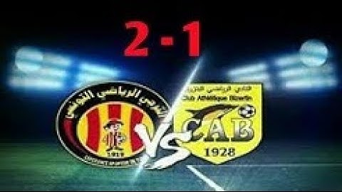 ملخص مباراة الترجي و بنزرت   2-1