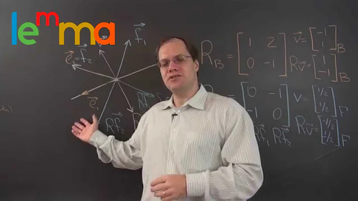 Linear Algebra 19h: Matrix Representation of a Linear Transformation - Alternative Basis