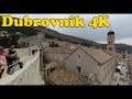 Walk around Dubrovnik Croatia 4K.
