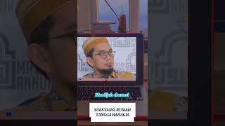 SUBSTANSI RUMAH TANGGA BAHAGIA #ustadzadihidayat #dakwahislam #shorts