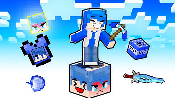 Tôi Sinh Tồn 1 Block Huy Noob Trong Minecraft