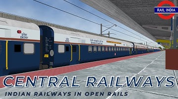 TOP 5 FASTEST TRAINS OF CENTRAL RAILWAYS IN MSTS OPEN RAILS || IR-MSTS