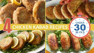 4 Quick Chicken Kabab Recipes under 30 Mins By Food Fusion screenshot 4