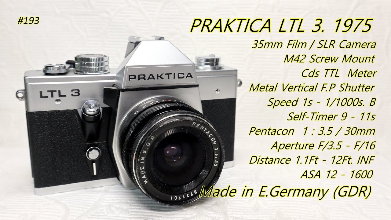 PRAKTICA LTL 3. 1975 - YouTube