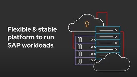 How Red Hat supports SAP and SAP S/4HANA adoption