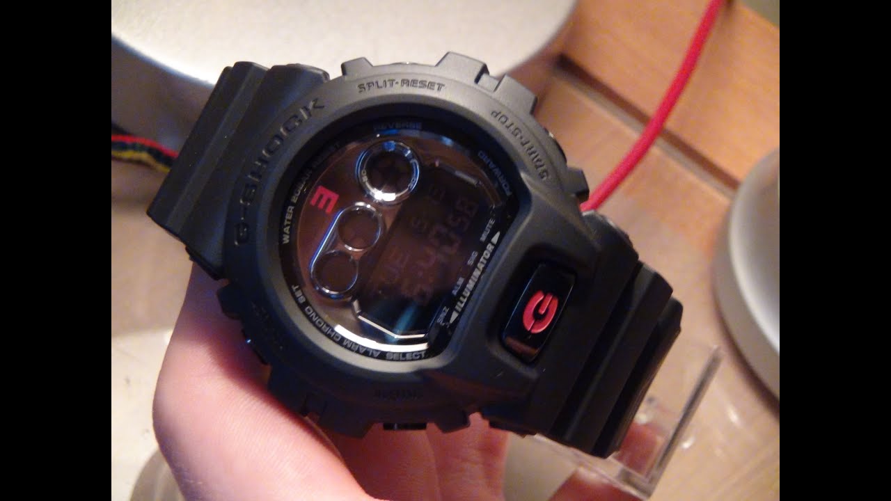 Eminem x G-Shock GD-X6900MNM-1JR Black Watch