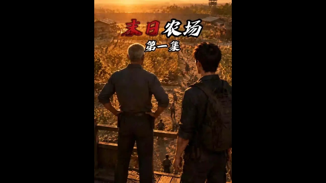 一口氣看完 AI喪屍爽劇《末日農場》第一集：開局一塊荒地，我靠種田打怪，爆改出末世最強火力農場！