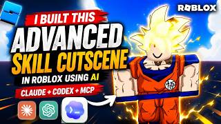 Claude MCP + Codex Help me create Roblox Skill Cutscene in Minutes | Roblox Studio MCP