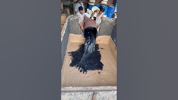 Black Foam Factory Secrets Revealed Hard Work & Perfection!