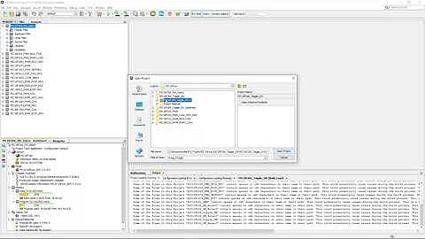 MPLAB X IDE Close Project,Open Project
