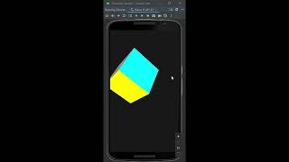 Android OpenGL ES 3.0 Cube 그리기 (java)