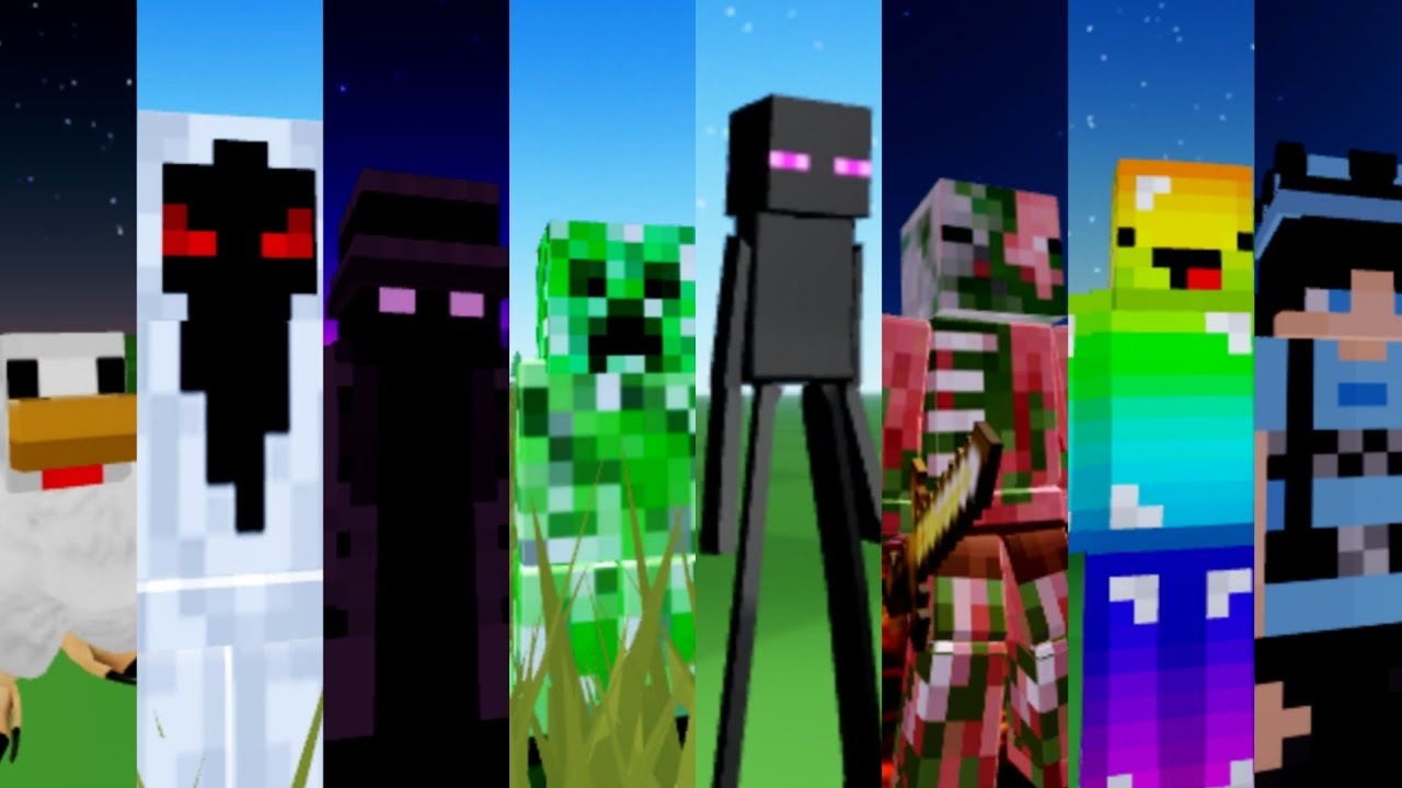 I remade minecraft skins as roblox avatars & they look really good! 