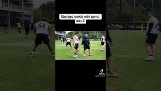 Roman Wilson minicamp Highlights (Pittsburgh Steelers Day 2) #nfl #steelersfootball